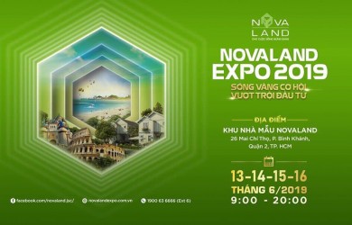 Novaland tổ chức triển lãm Expo 2019 diễn ra từ 14-16/6 tại TP HCM